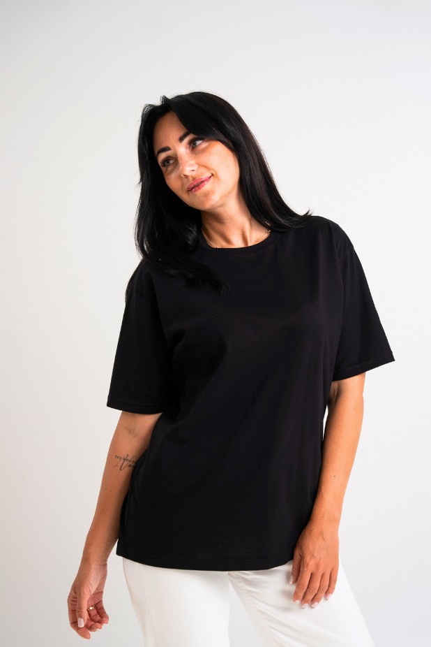Kopo Women's Oversized T-Shirt: Black